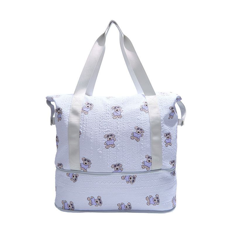 Expandable And Stylish Travel Bag for Short Trips, Designed for Easy Handling And Ample Storage