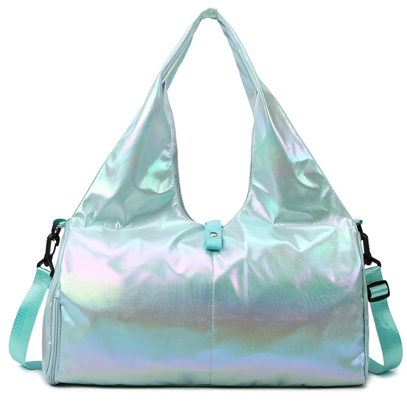 Swimming Yoga Bag, Fashionable Dance Bag, Sports and Fitness Bag for Women, Large Capacity, Dry and Wet Separation, Short-trip Travel Bag
