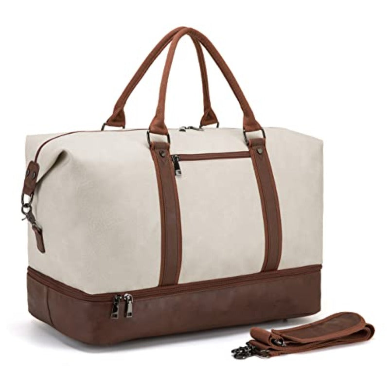 omcriWeekender Overnight Bag Carry On Bag Travel Bag with Shoe Pouch