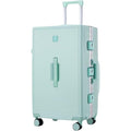 Light Suitcase Luggage Zipperless With Aluminum Frame Lightweight Hard Shell Suitcase With Spinner Wheels Wheeled Luggage Color : F Size : 22\